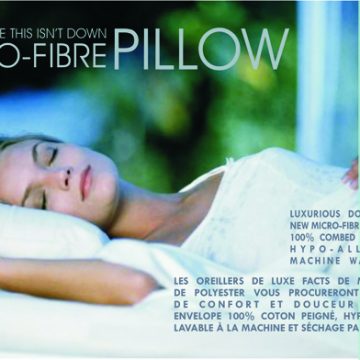 Microfiber Down Alternative Pillow